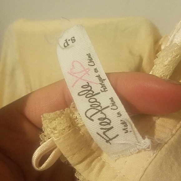 FREE PEOPLE Bohemian Victorian Drape Top Small - Picture 8 of 8